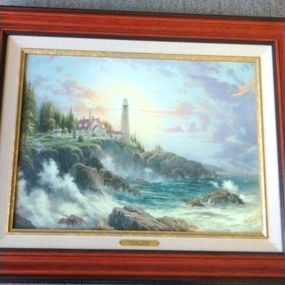 Vintage painting by Thomas kinkade